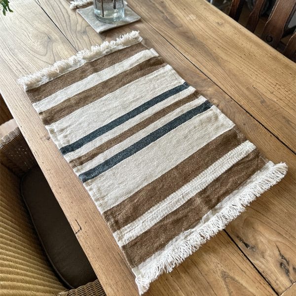 LIBECO HOME//リベコ ベルジャンタオル37×57【ダコタストライプ】