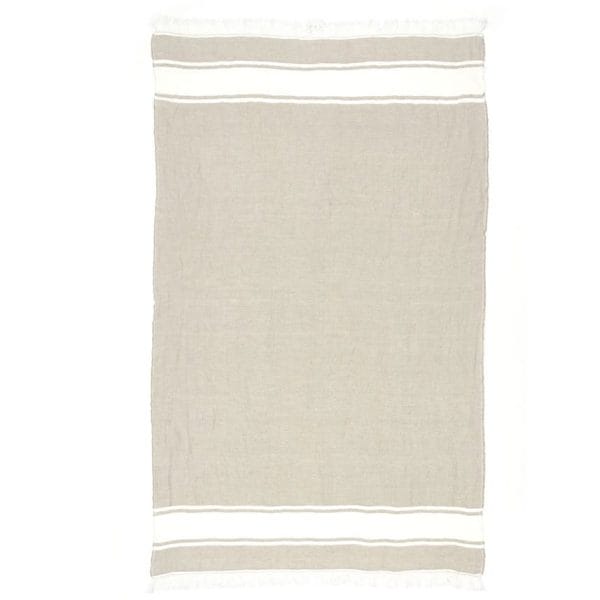 LIBECO HOME//リベコ リネンブランケット【フラックス】