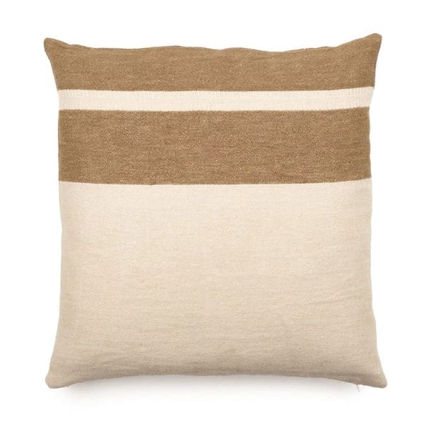 LIBECO HOME//リネンピローカバー【レイルロード】