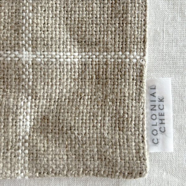 リネンチェックコースター【Naturals 33】