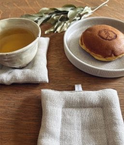 リネンクッションコースター【オートミール】