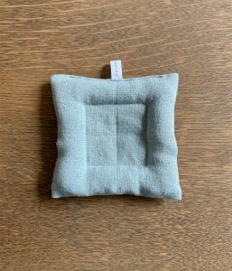 リネンクッションコースター【ウォッシュブルー】