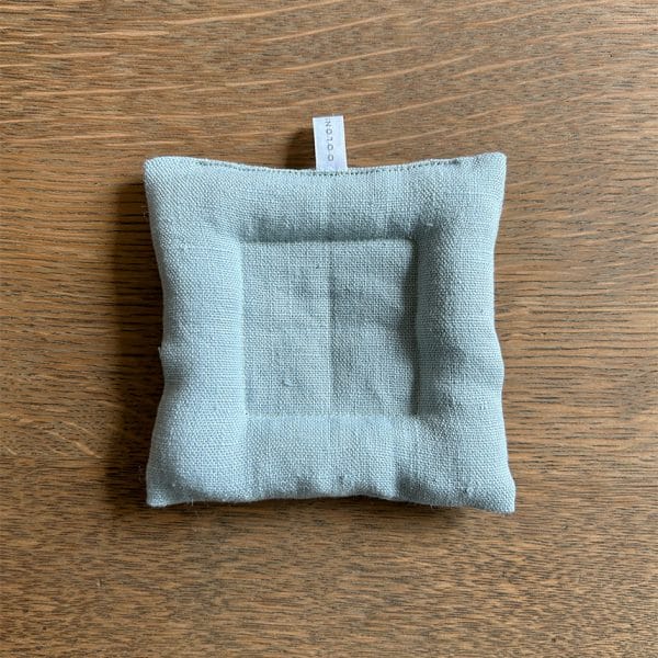 リネンクッションコースター【ウォッシュブルー】