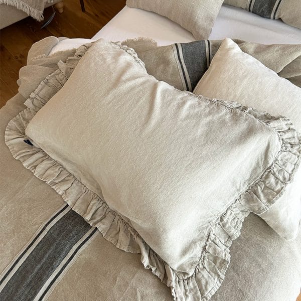 LINAS ウォッシュリネン ピローカバー【全4種類】