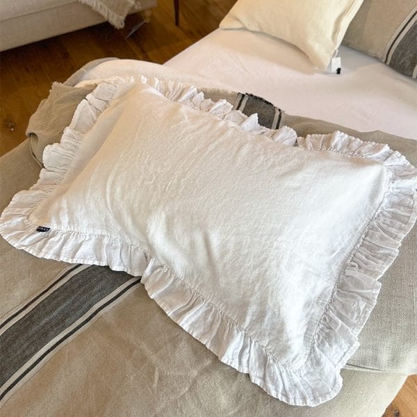 LINAS ウォッシュリネン ピローカバー【全4種類】