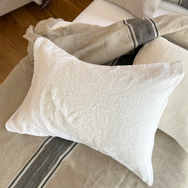 LINAS ウォッシュリネン ピローカバー【全4種類】