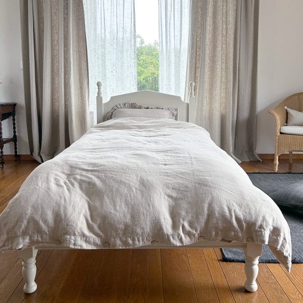 LINAS ウォッシュリネン デュベカバー【全2色】