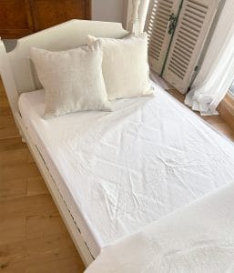 LINAS ウォッシュリネン フィットシーツ