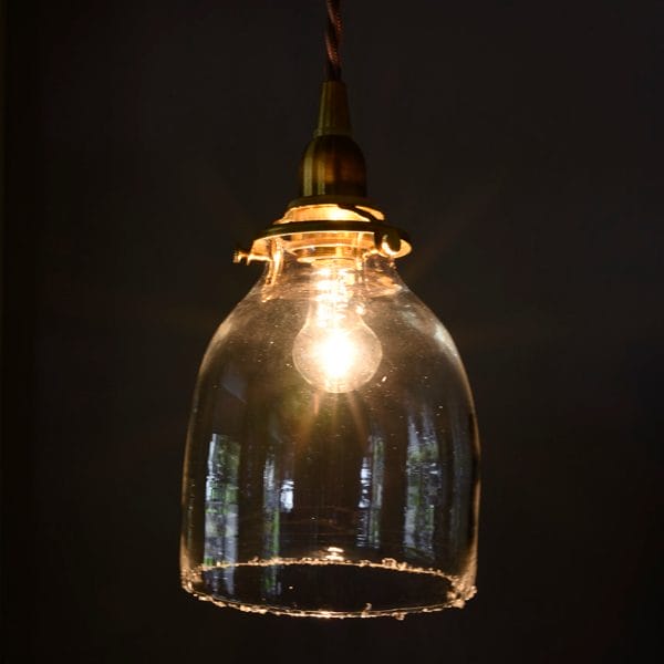 とりもと硝子店 /『Salty 閉』ガラスのペンダントライト