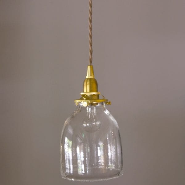 とりもと硝子店 /『Salty 閉』ガラスのペンダントライト