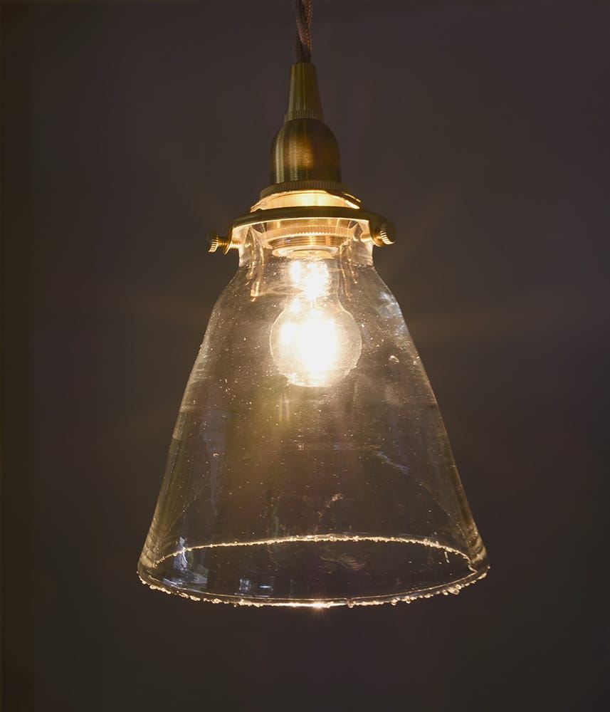 P&C Online Shop とりもと硝子店 /『Salty 開』ガラスのペンダント