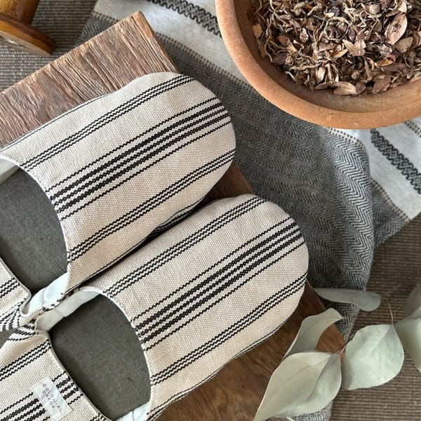 オリジナル コットンルームシューズ【パトリブラック】