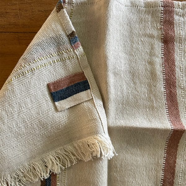 LIBECO HOME//リベコ ベルジャンタオル37×57【ハーレンストライプ】