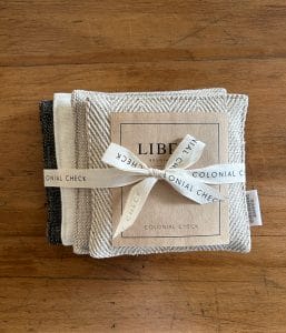 LIBECO ポットマット4色セット