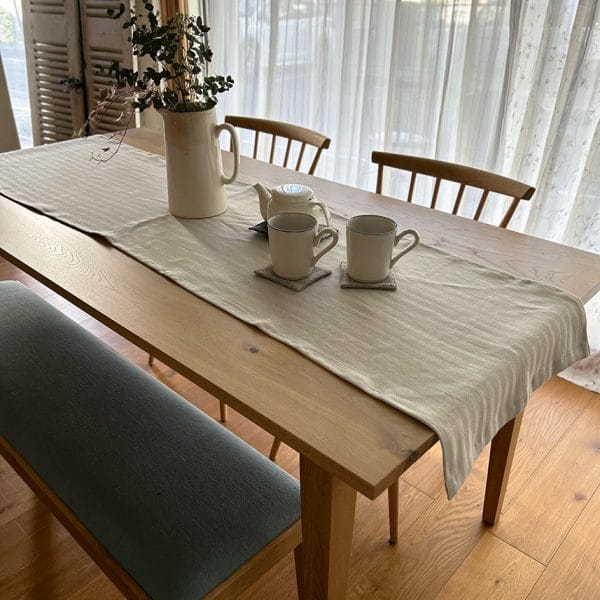 ヘリンボーン柄テーブルランナー 45×180【全3色】