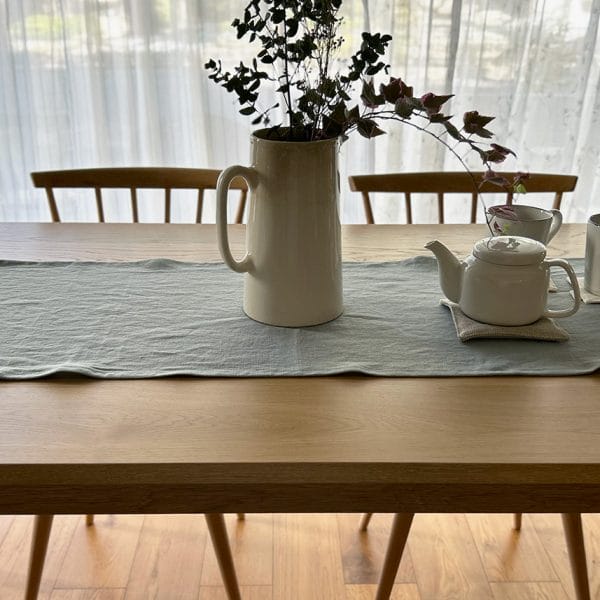 ヨーロッパリネンテーブルランナー 40×200【全2色】