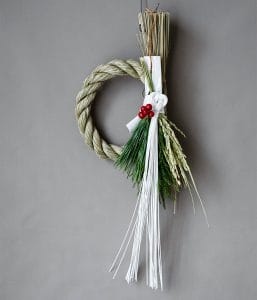 増田 由希子 お正月飾り【清水引き赤】